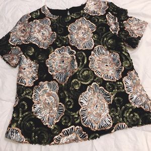 Beautiful sequin top